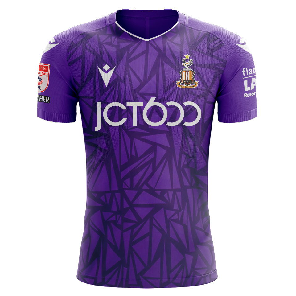 Sam Walker  Bradford City shirt