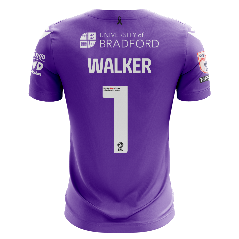 Sam Walker  Bradford City shirt