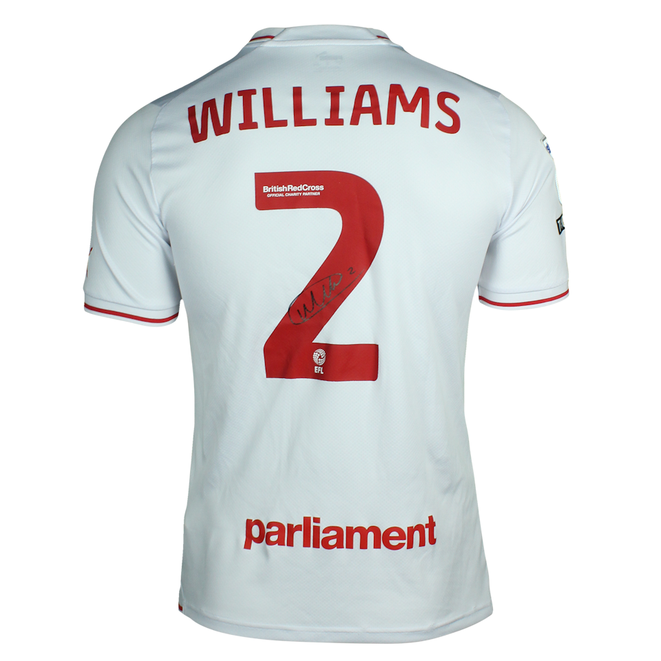 Jordan Williams Barnsley shirt