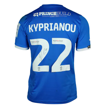 Hector Kyprianou Peterborough United jersey