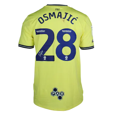 来自Preston North End的Milutin Osmajić球衣