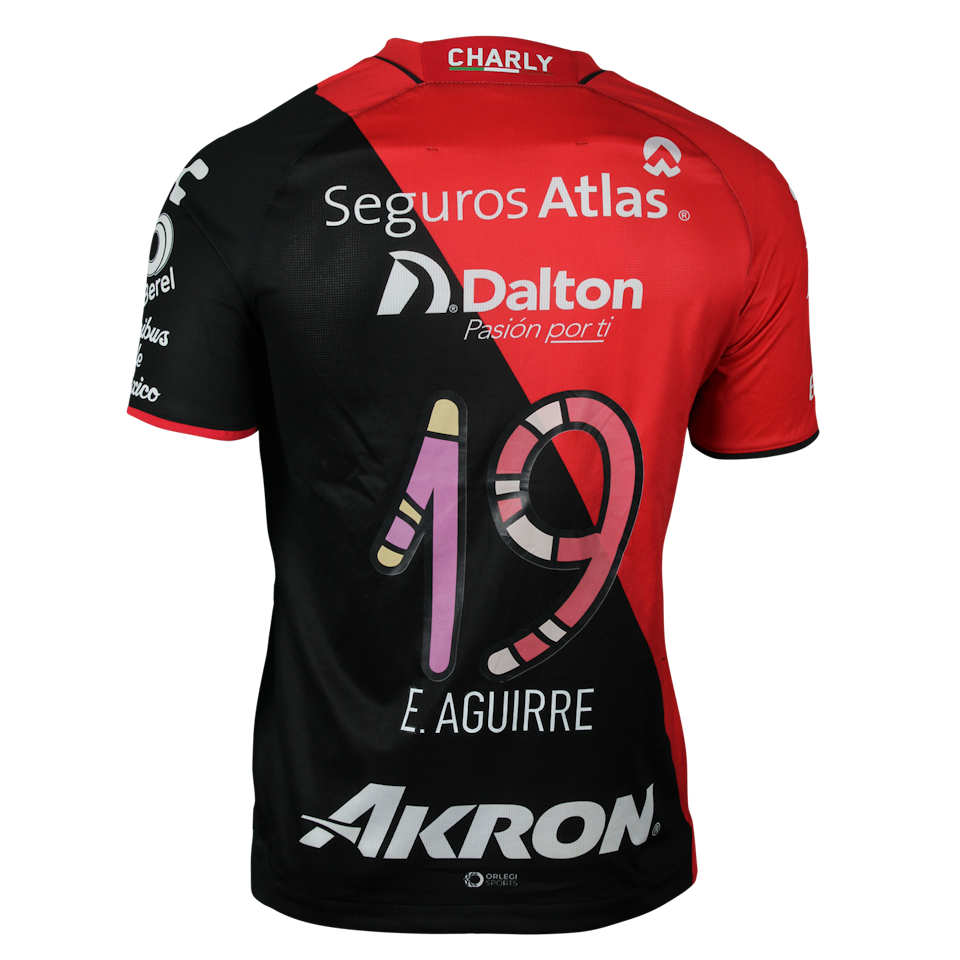 Eduardo Daniel Aguirre Lara Atlas FC shirt