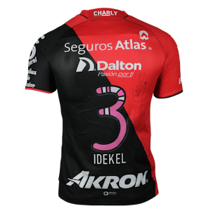 来自Atlas FC的Idekel Alberto Domínguez Rodríguez球衣