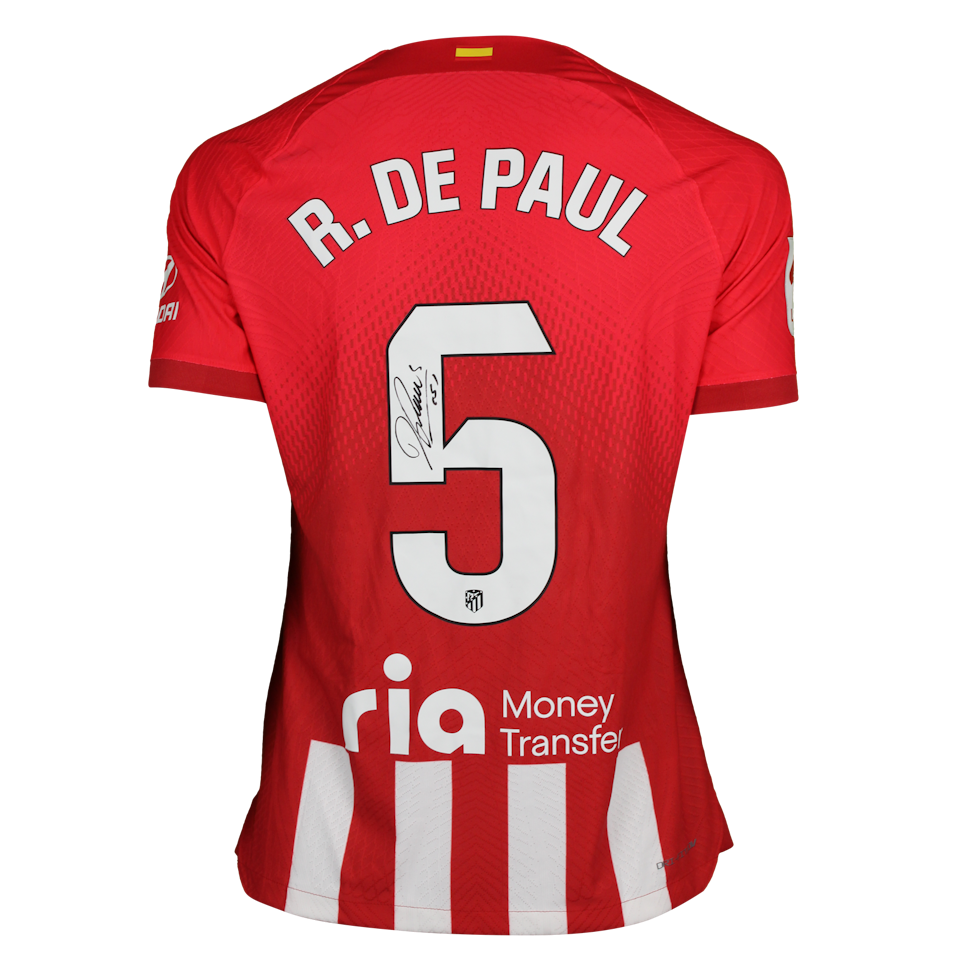 Rodrigo de Paul Atlético de Madrid jersey