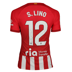 Samuel Dias Lino Atlético de Madrid camisa.