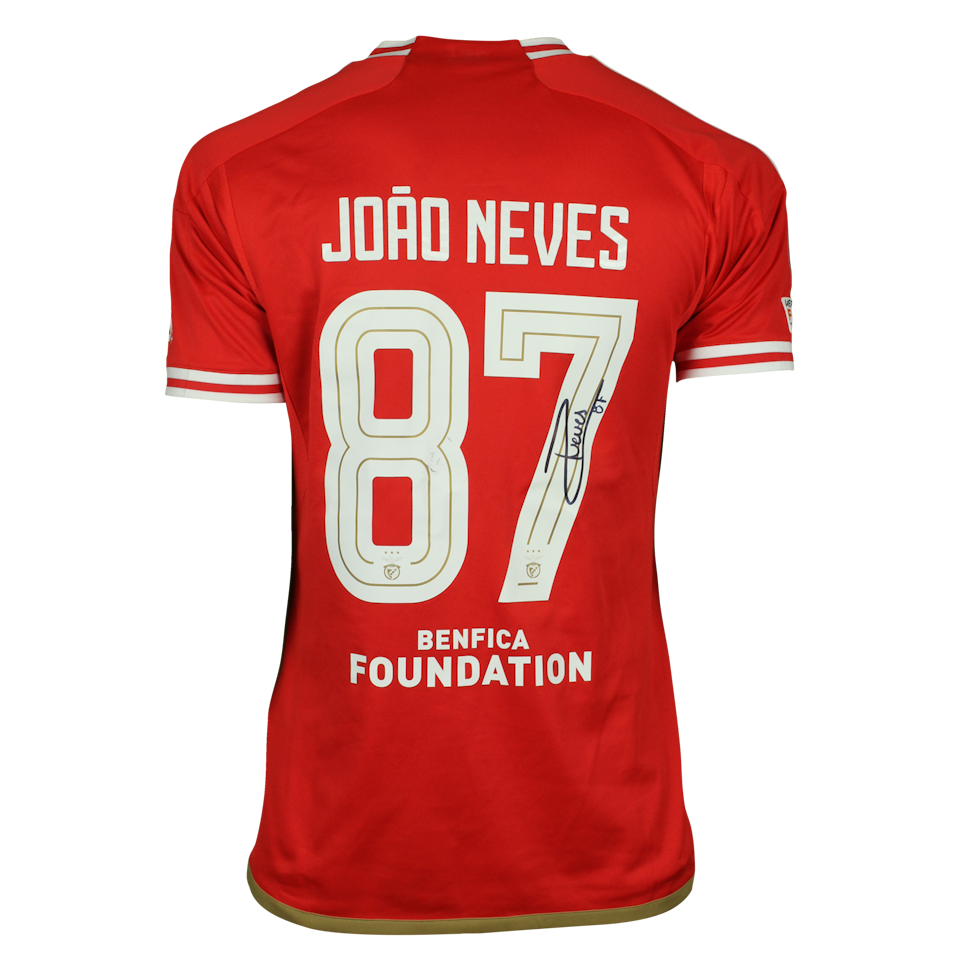 João Neves SL Benfica shirt
