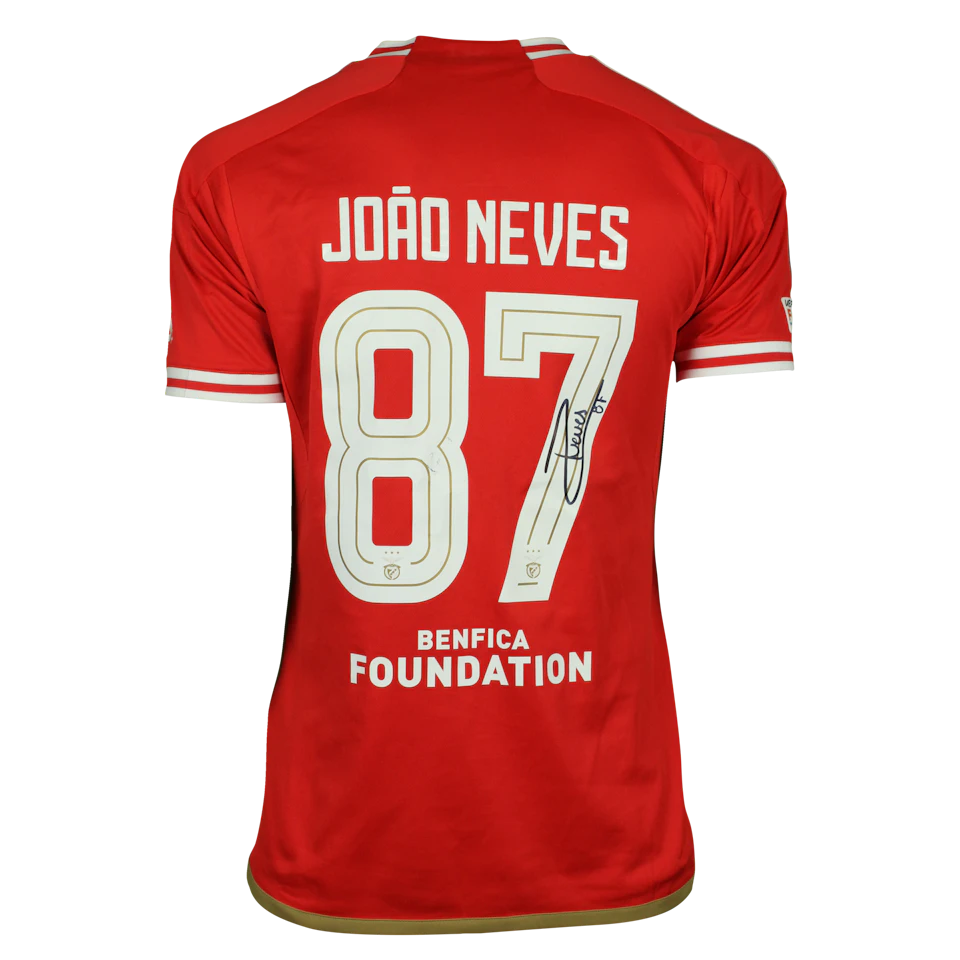 João Neves SL Benfica shirt