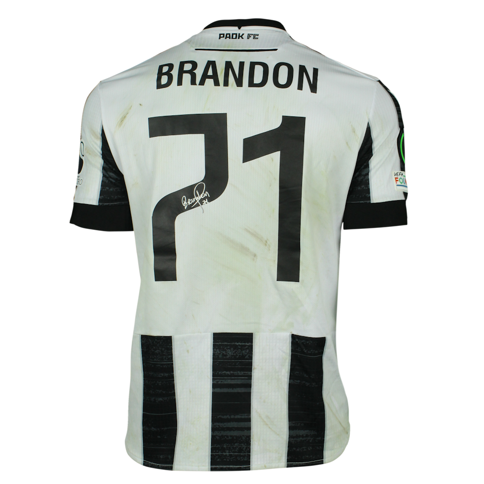 Brandon Thomas Llamas PAOK shirt