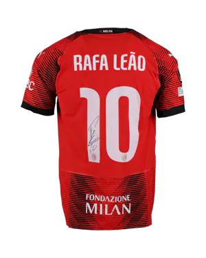 Rafael Leão AC Milan camisa.