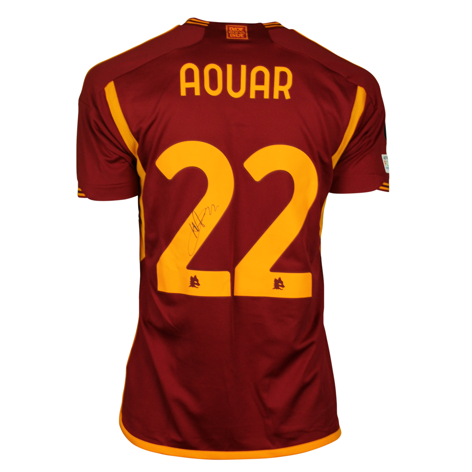 Houssem Aouar AS Roma shirt