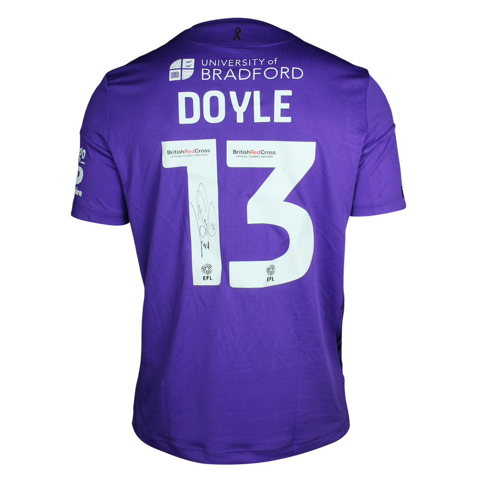 Colin Doyle Bradford City shirt