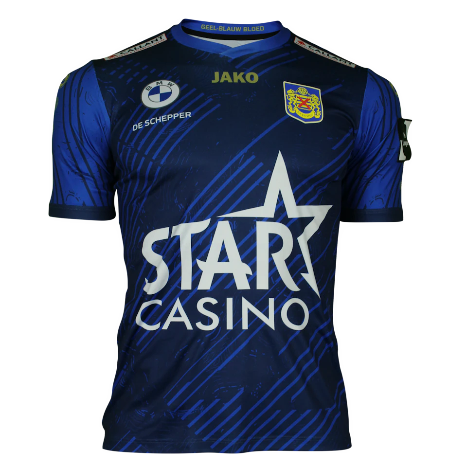 来自S.K. Beveren的Everton Luiz Guimaraes Bilher球衣