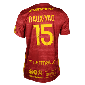 Maillot de Serge Philippe Raux Yao (Rodez Aveyron Football)
