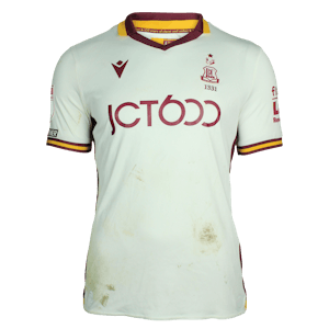 Brad Halliday Bradford City shirt