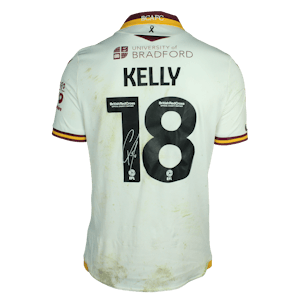 Ciaran Kelly Bradford City shirt