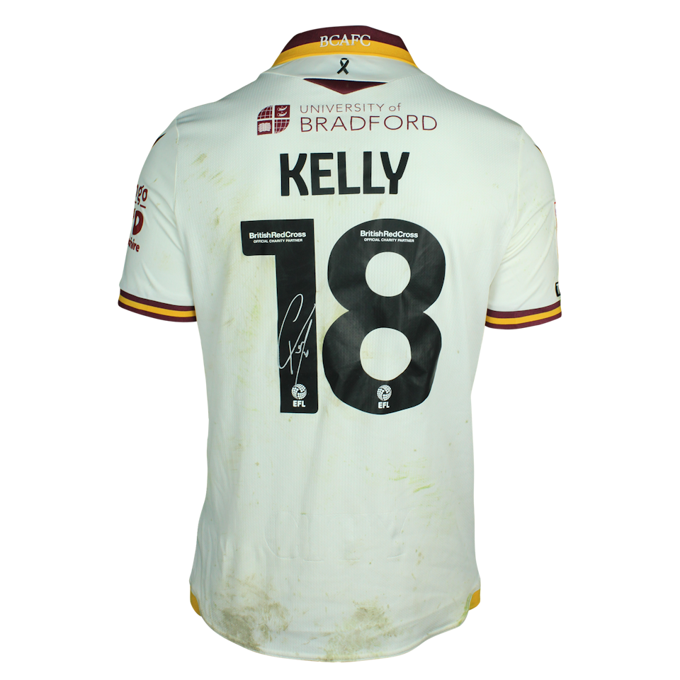 Ciaran Kelly Bradford City shirt