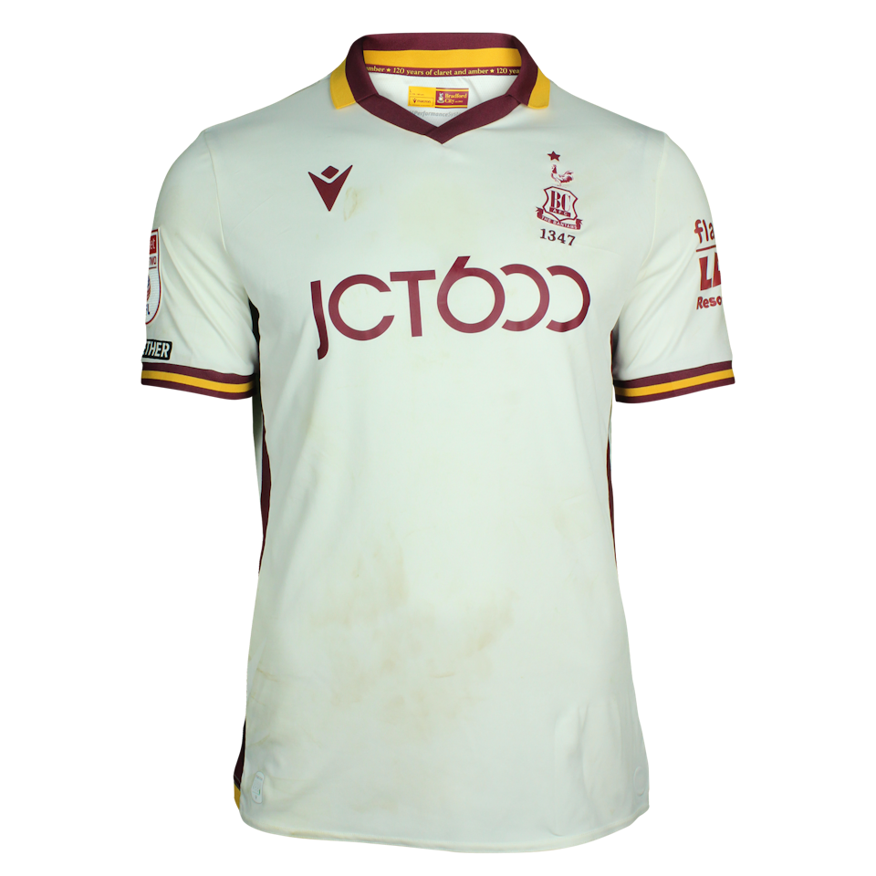 Ciaran Kelly Bradford City shirt
