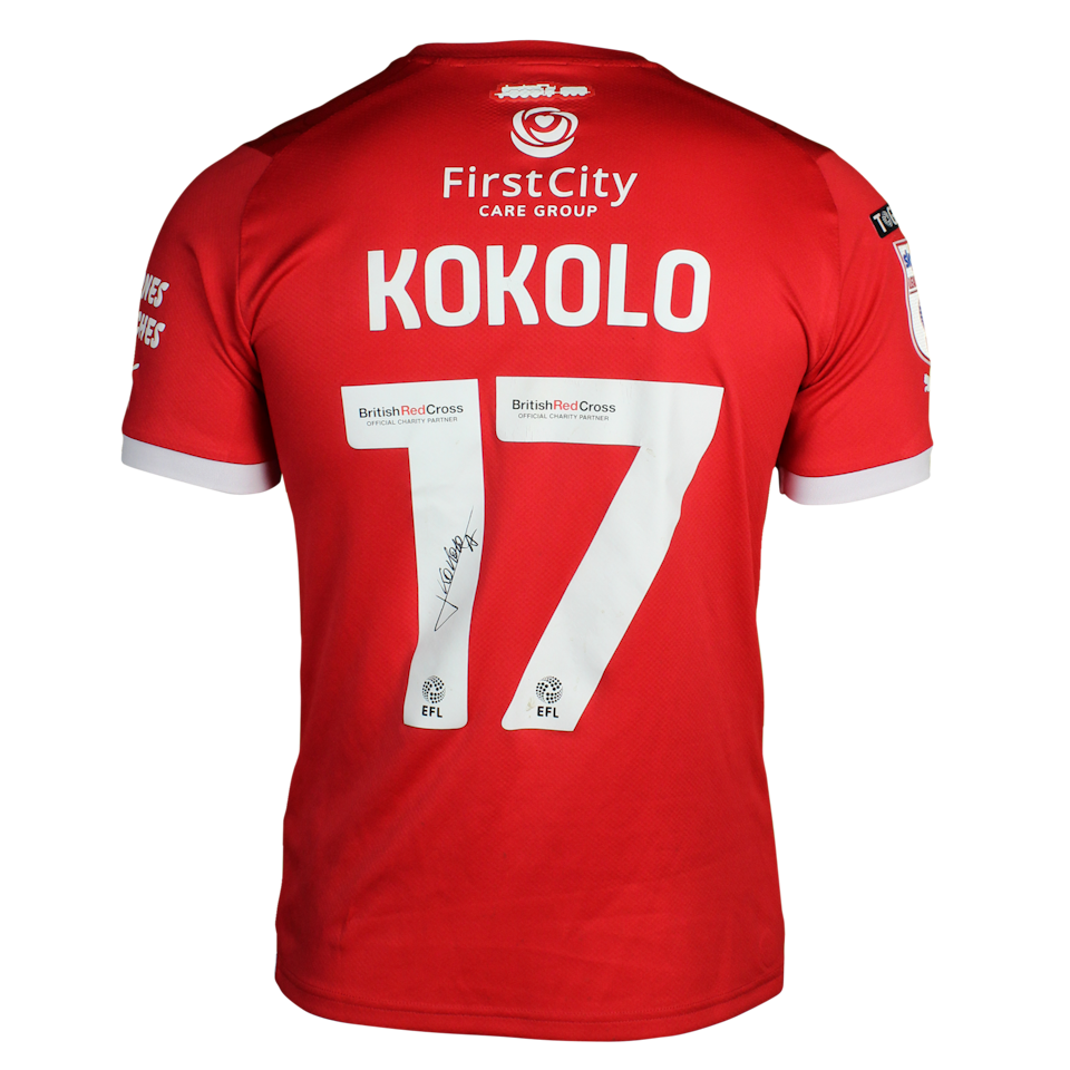 Maillot de Williams Kokolo (Swindon Town)