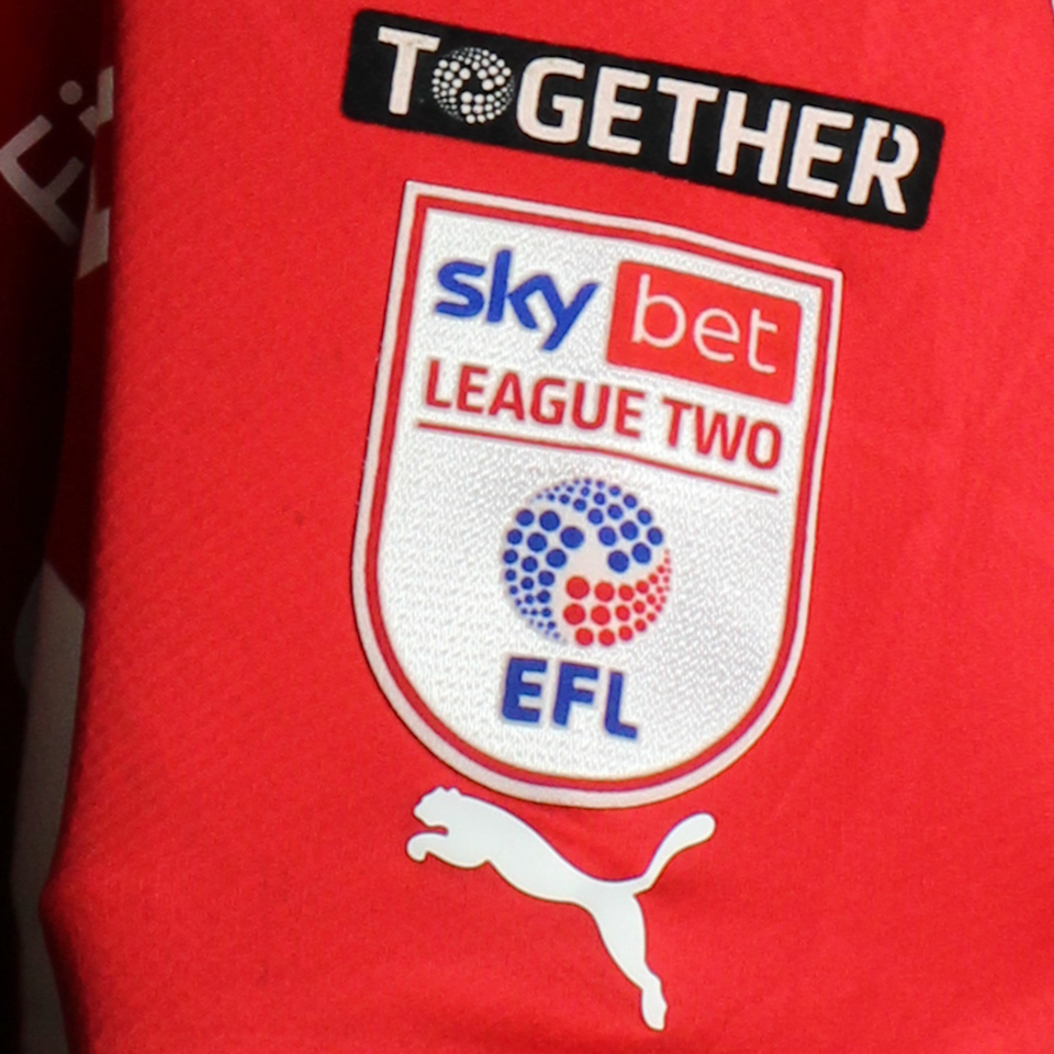 Frazer Blake-Tracy Swindon Town shirt