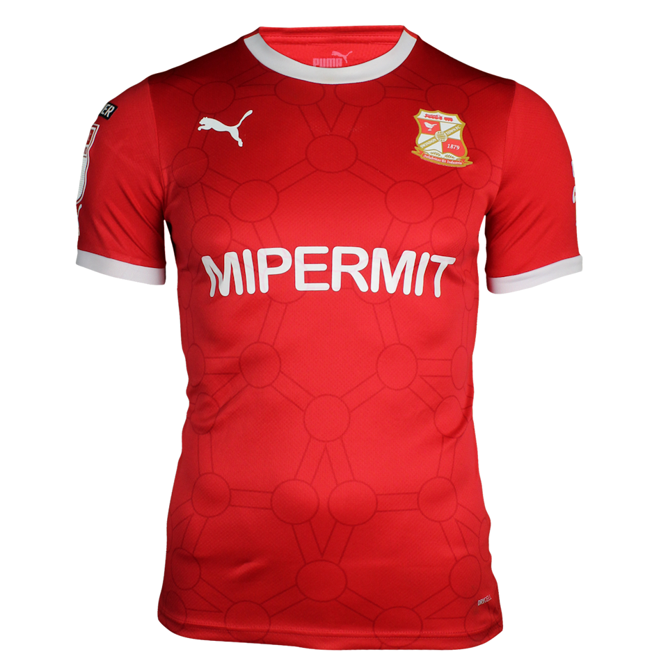 George McEachran Swindon Town shirt