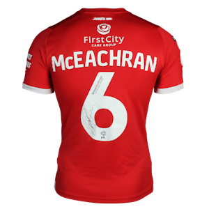 George McEachran Swindon Town shirt