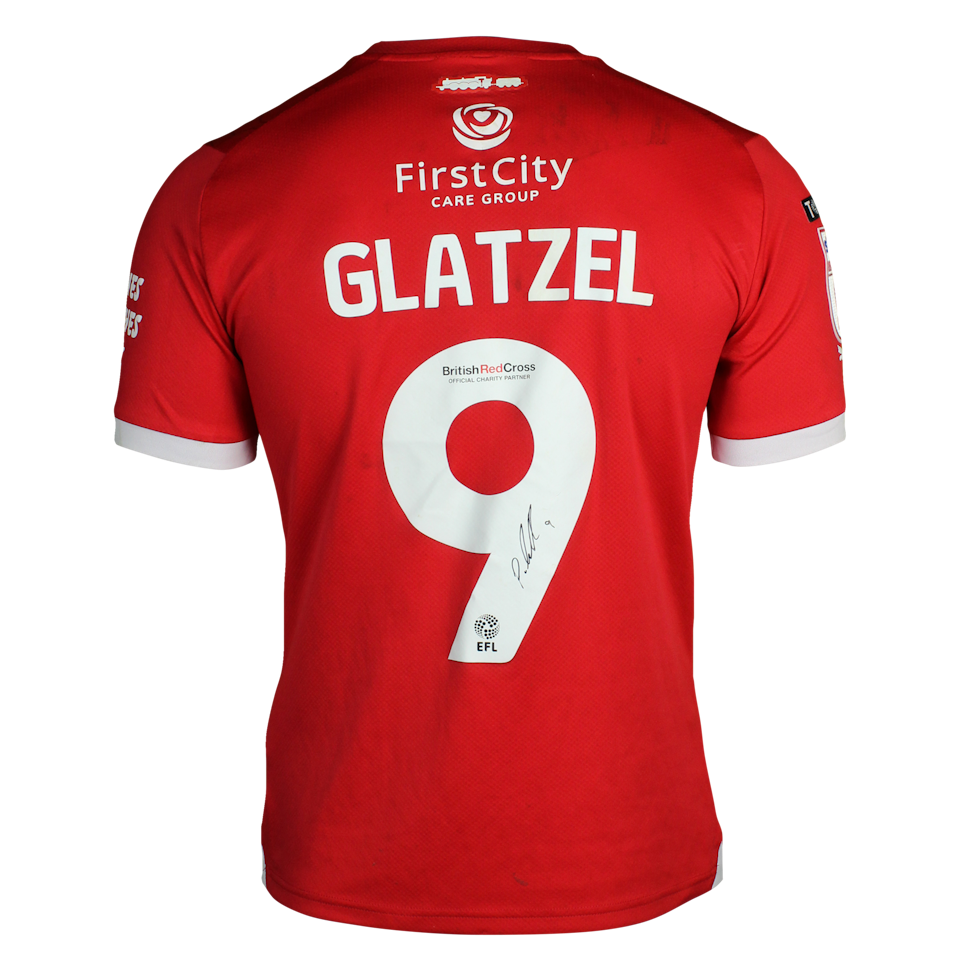 Paul Glatzel Swindon Town shirt