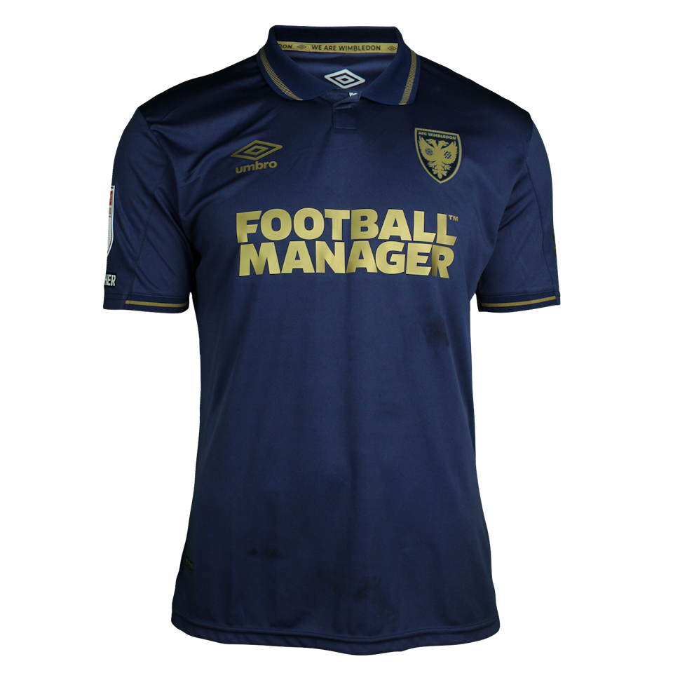 Kofi Balmer AFC Wimbledon shirt