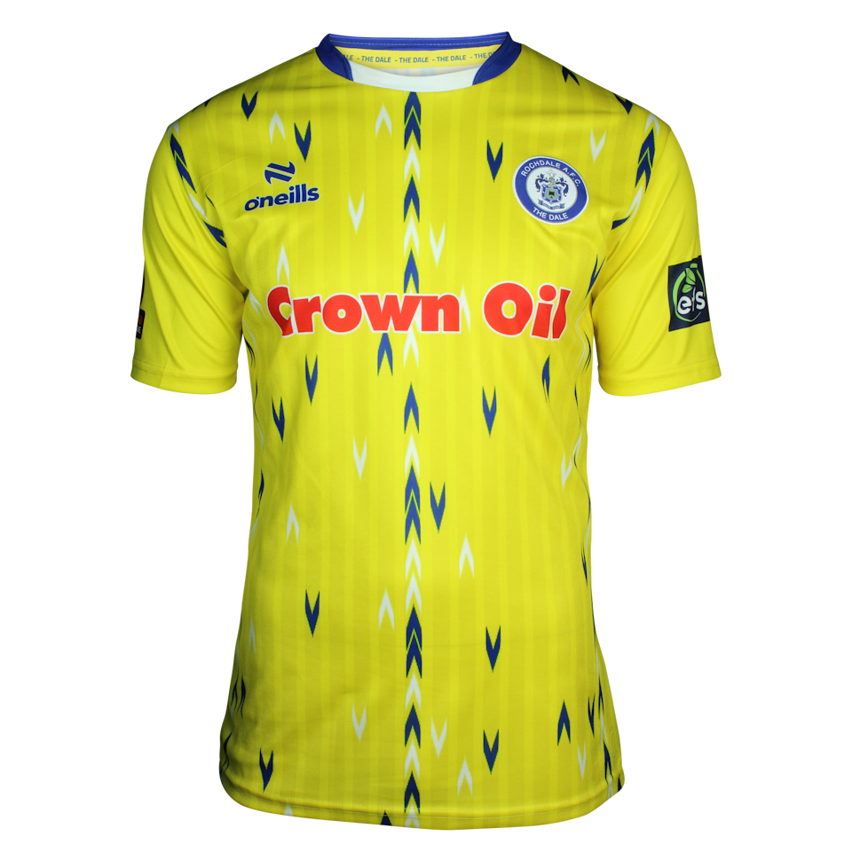 Harvey Gilmour Rochdale shirt