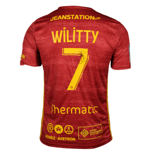 Rodez Aveyron Football-Trikot von Wilitty Younoussa