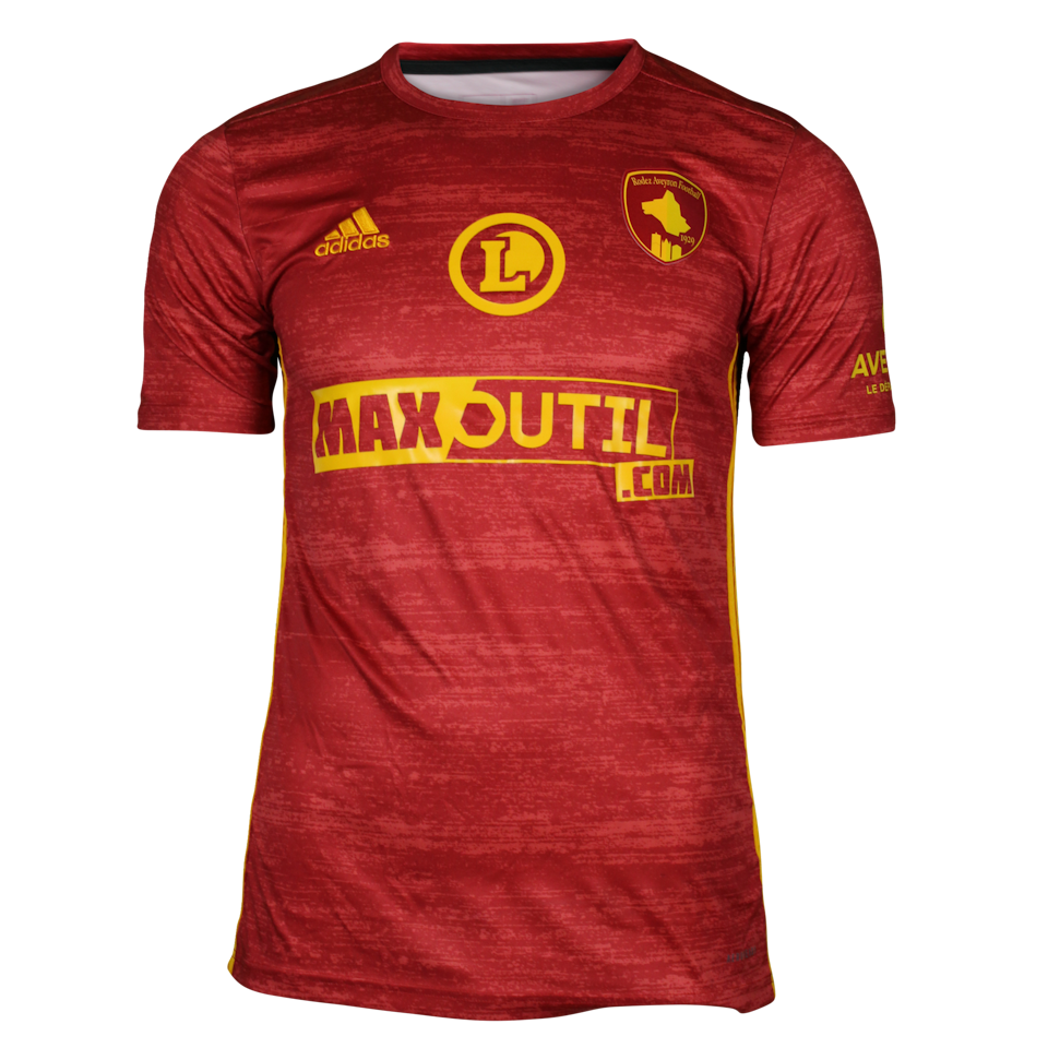 Rodez Aveyron Football-Trikot von Wilitty Younoussa