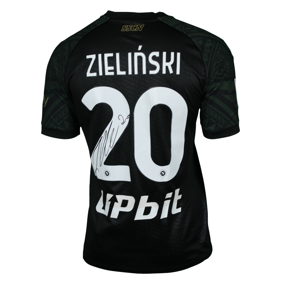 Piotr Zieliński Napoli jersey