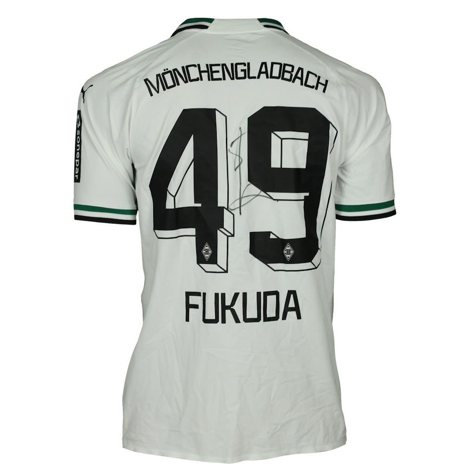 福田師王実使用サイン入りユニフォームmatch worn shirt