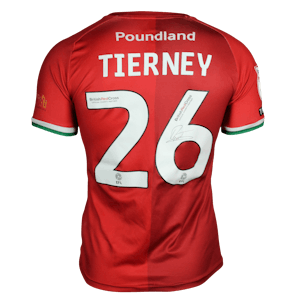 Ross Tierney Walsall shirt