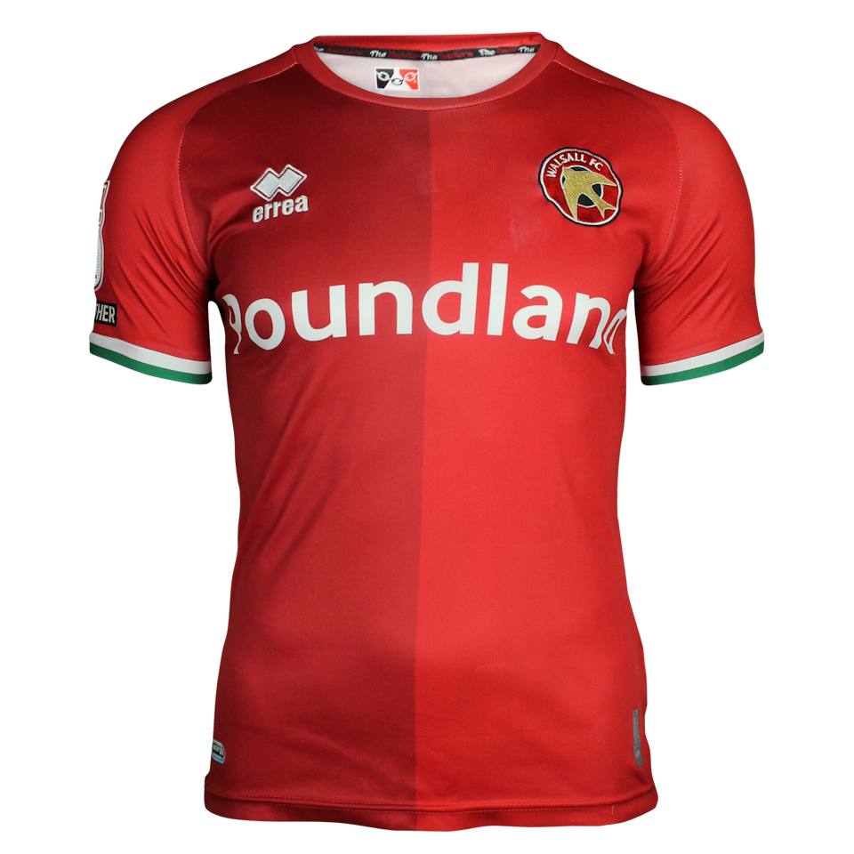 Ross Tierney Walsall shirt