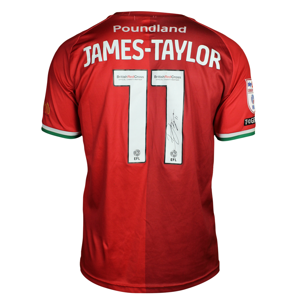 Douglas James-Taylor Walsall jersey
