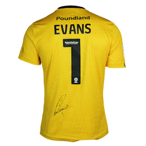 Owen Evans Walsall jersey