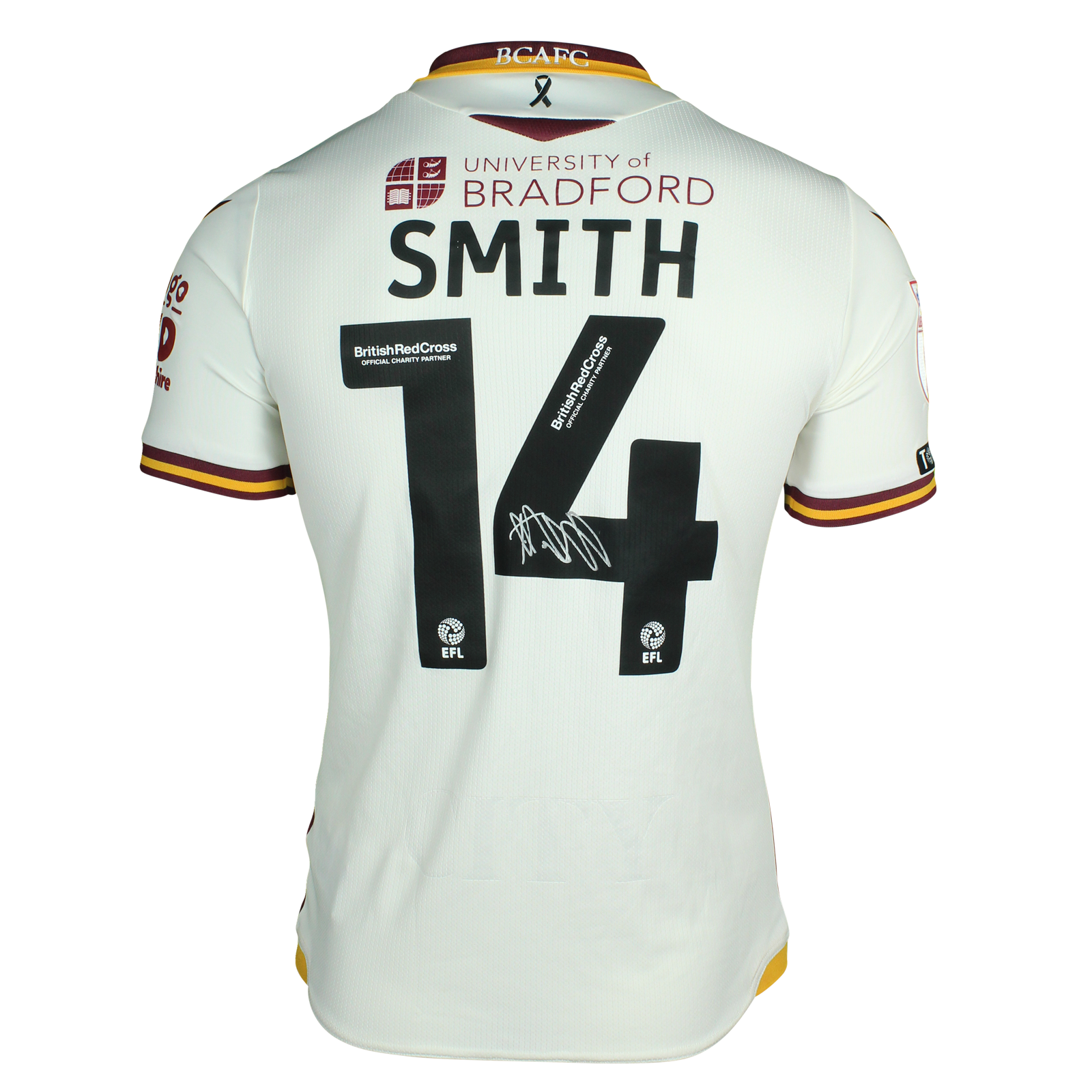 Tyler Smith | Bradford City | MatchWornShirt