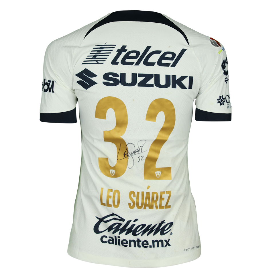 Leonardo Suárez Pumas jersey