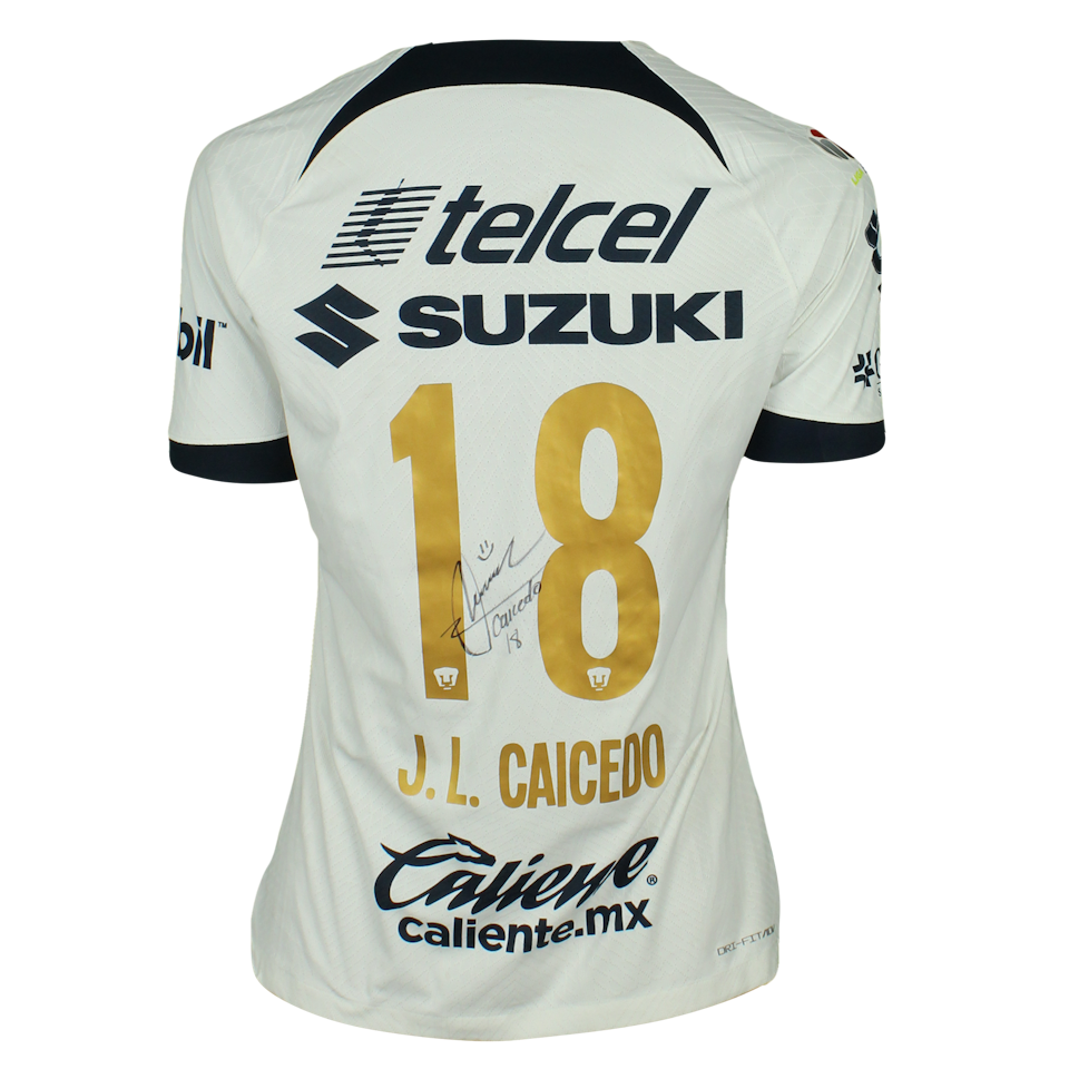 José Luis Caicedo Barrera Pumas jersey