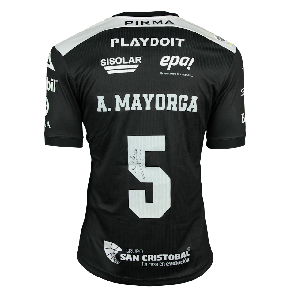 Manuel Alejandro Mayorga Almaráz Necaxa shirt