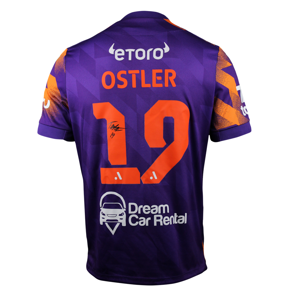 Trent Ostler Perth Glory jersey