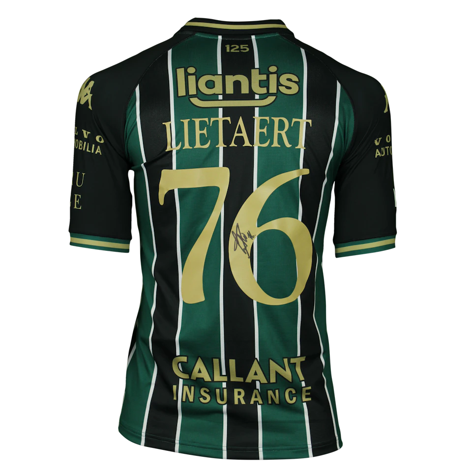 Cercle Brugge 팀의 Jonas Lietaert 셔츠