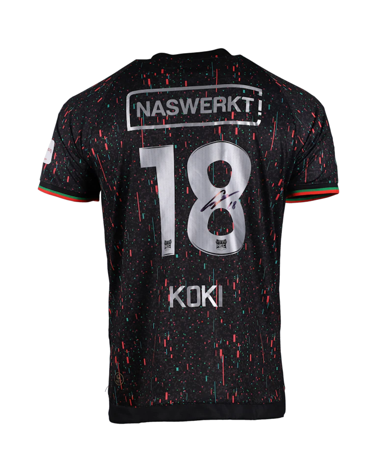 来自N.E.C.的Koki Ogawa 小川航基球衣