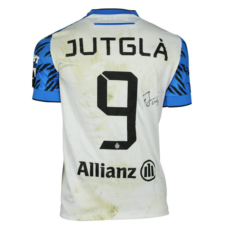 Ferran Jutglà Blanch Club Brugge shirt
