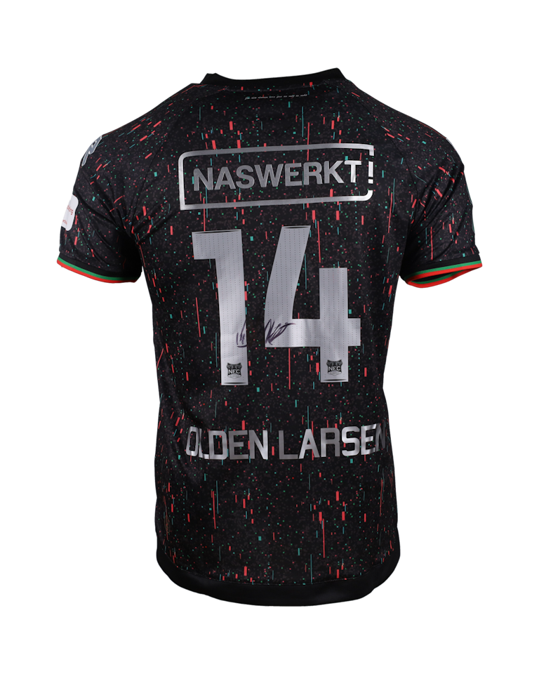 Maillot de Lars Olden Larsen (NEC)