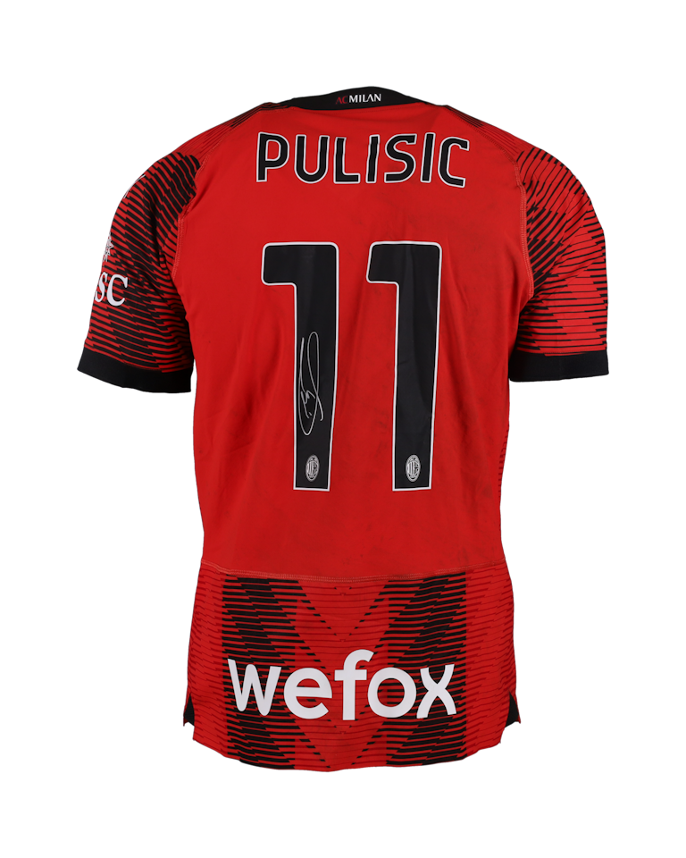 Christian Pulisic AC Milan のシャツ