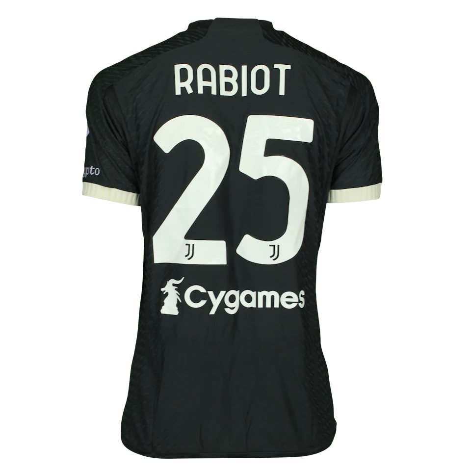 来自Juventus FC的Adrien Rabiot球衣