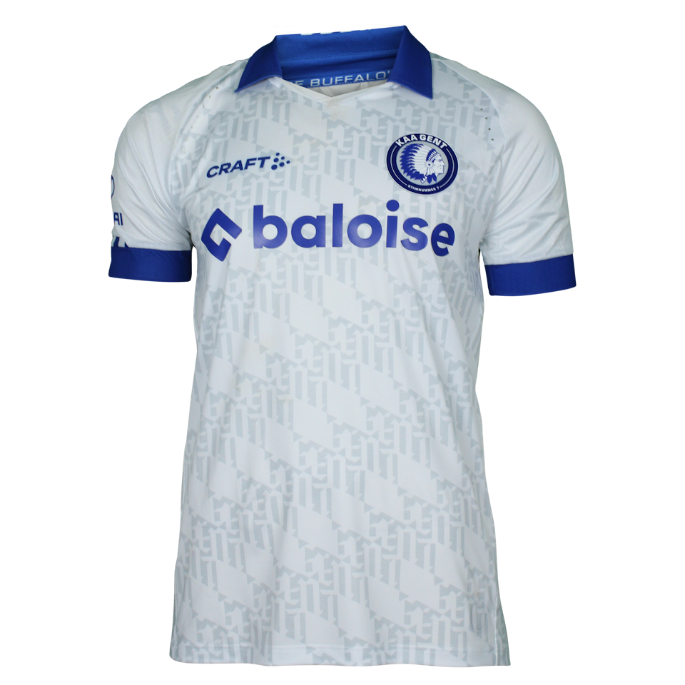Brian Emo Agbor KAA Gent shirt