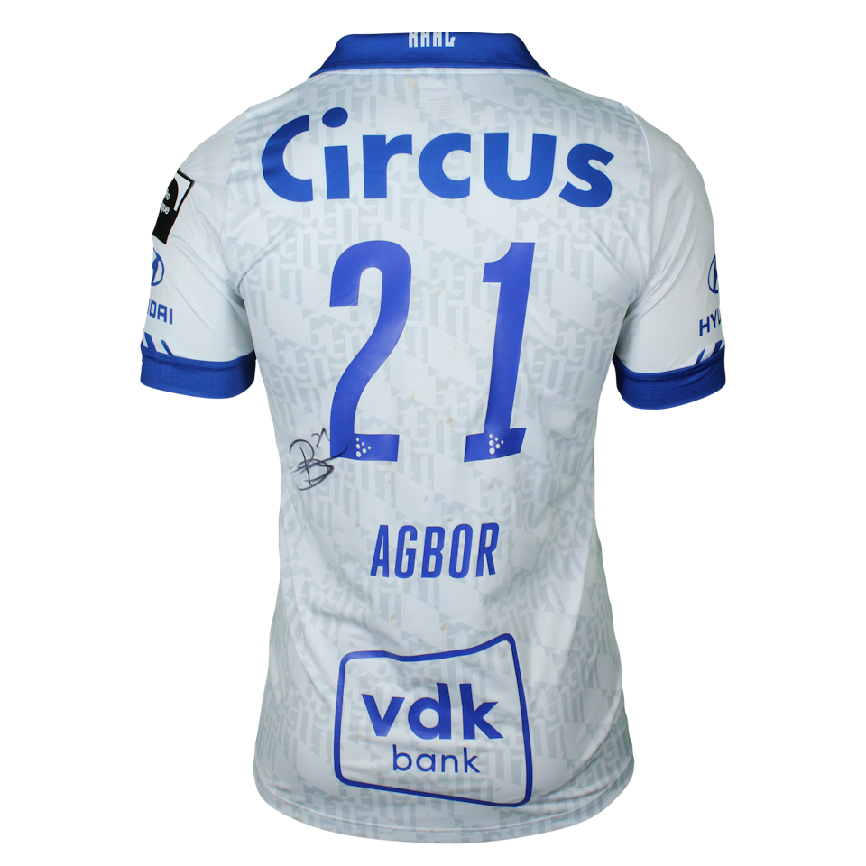 Brian Emo Agbor KAA Gent shirt