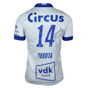 KAA Gent 팀의 Daisuke Yokota 横田大祐 셔츠